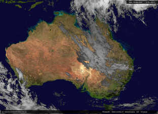 Australia Satellite Image